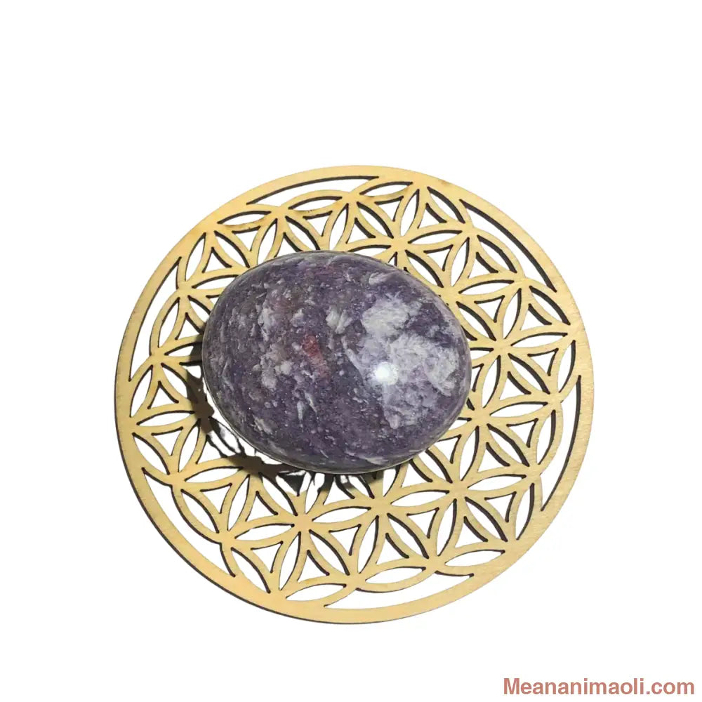 Galet Rubellite violette naturelle 110 g – amour, vitalité et énergie spirituelle – Madagascar