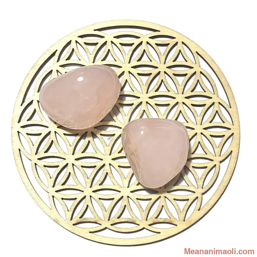 Pierre roulée en quartz rose naturelle – amour, tendresse et apaisement