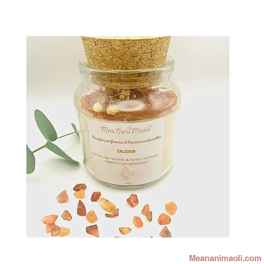 Bougie Cornaline Calisson – Meananimaoli