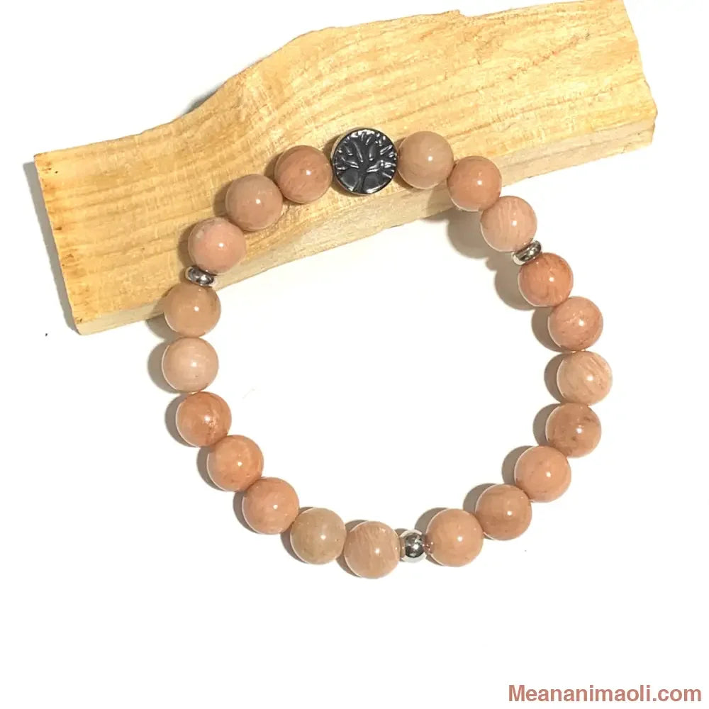 Bracelet amazonite pêche 8 mm – pierre naturelle d’expression et de stabilité