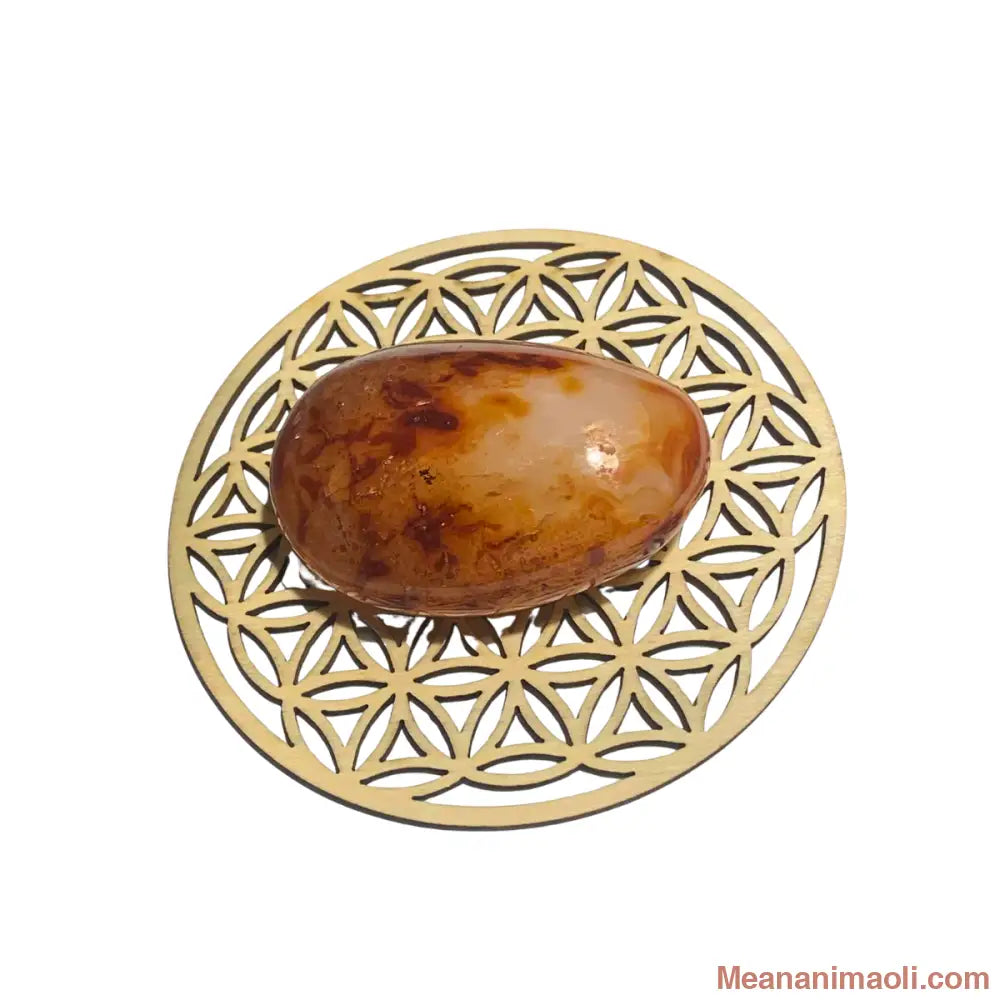 galets en cornaline naturelle 105 g – vitalité, confiance et créativité – Madagascar