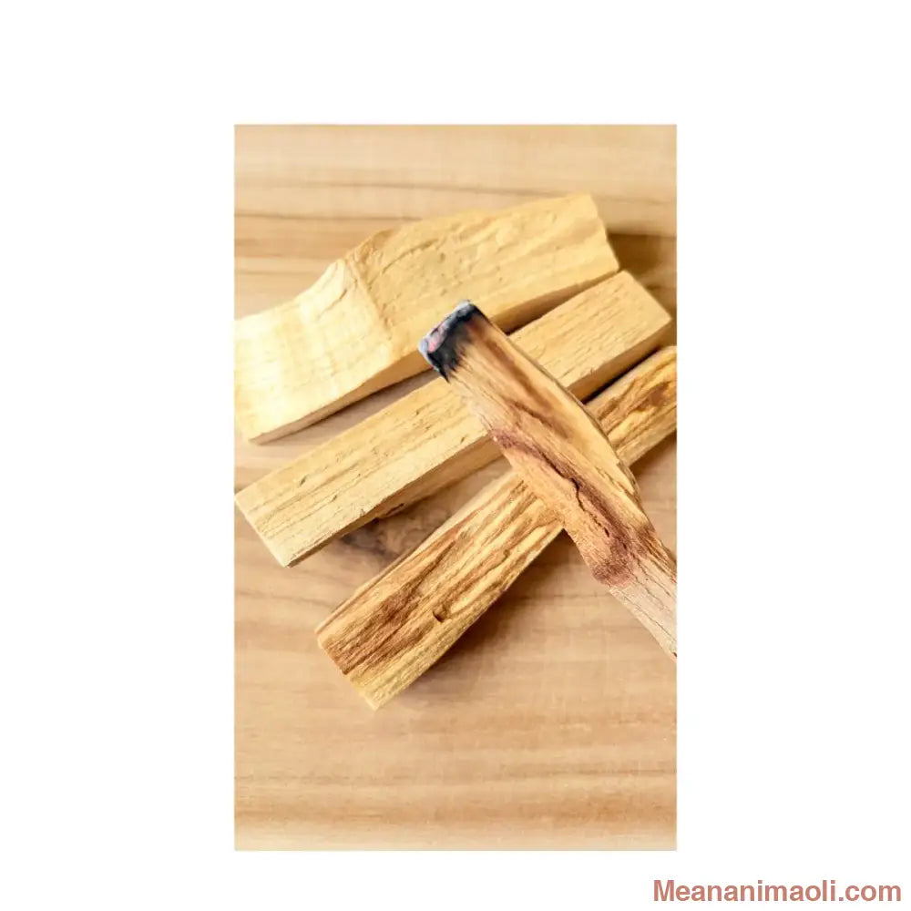 Bâton de bois sacré Palo Santo naturel pour la purification des pierres et de la maison -MEANANIMAOLI