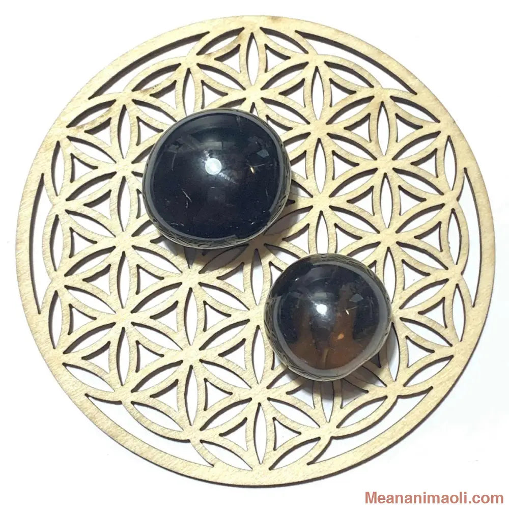 Pierre roulée en quartz fumé naturel – protection, ancrage et sérénité